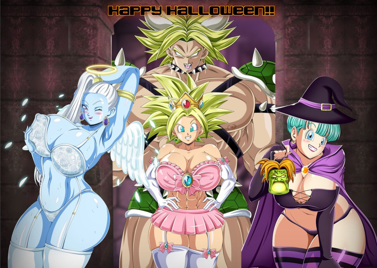 (BlueGraves) Halloween Sex Party (Dragonball)