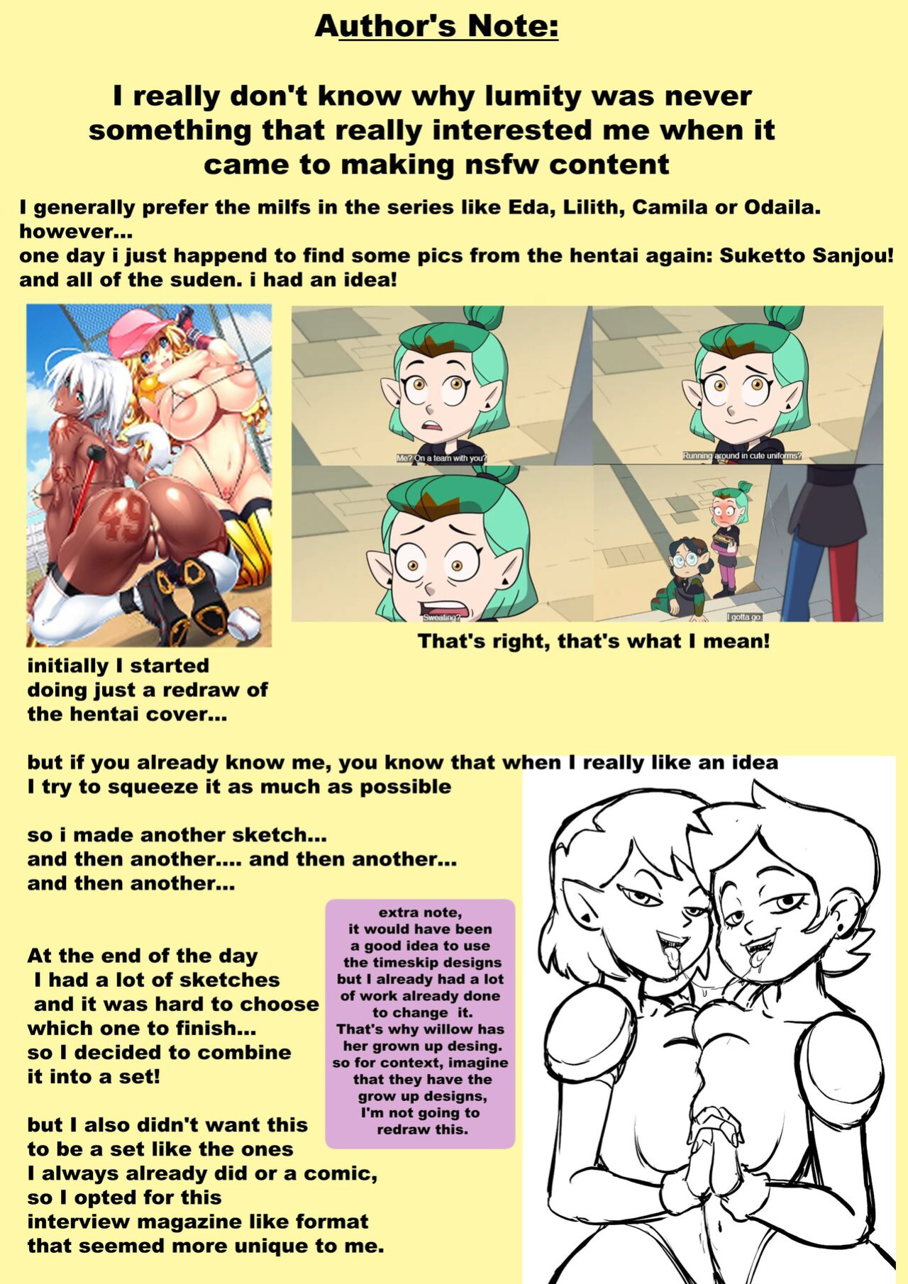 [PlanZ34] Bad Girls Coven Magazine + Epilogue (The Owl House)