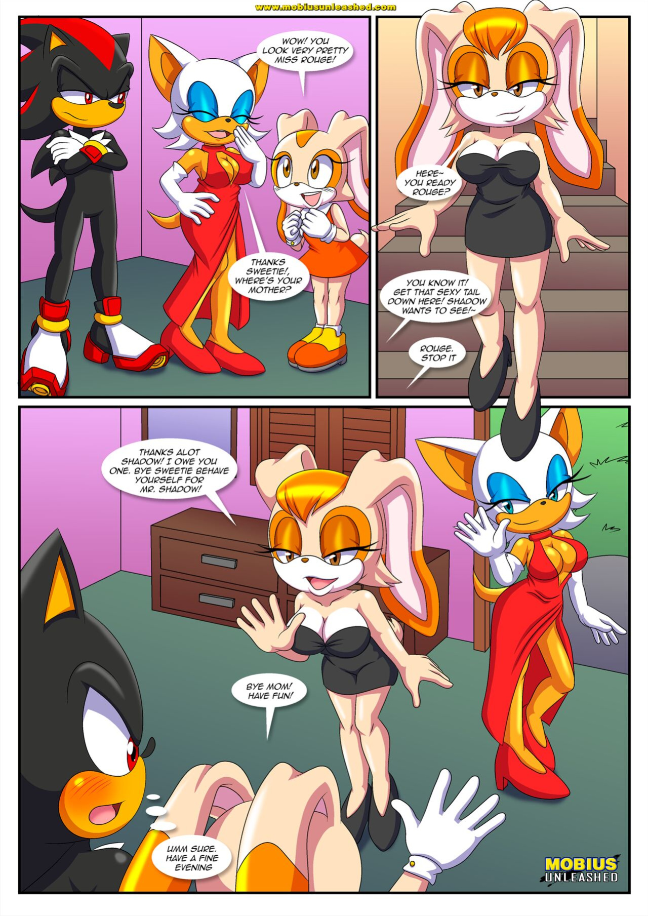 The Baby Sitter Affair (Palcomix) English full