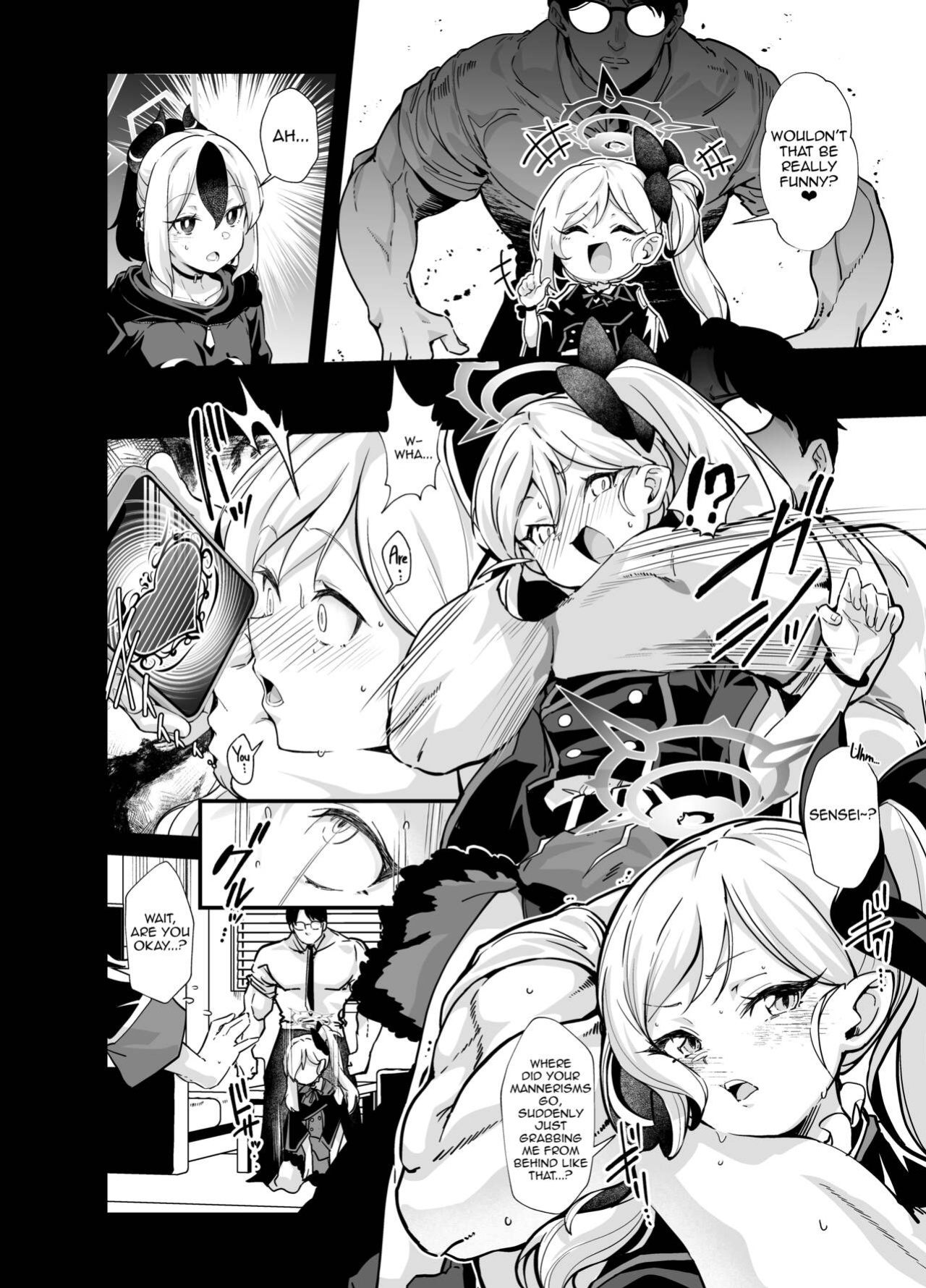 [Mori no Michi (Mori Sinrisk)] Aruchan dake Saimin ni Kakattenai Hon | A Book Where Only Aru Didn't Get Hypnotized (Blue Archive) [Shiririn]