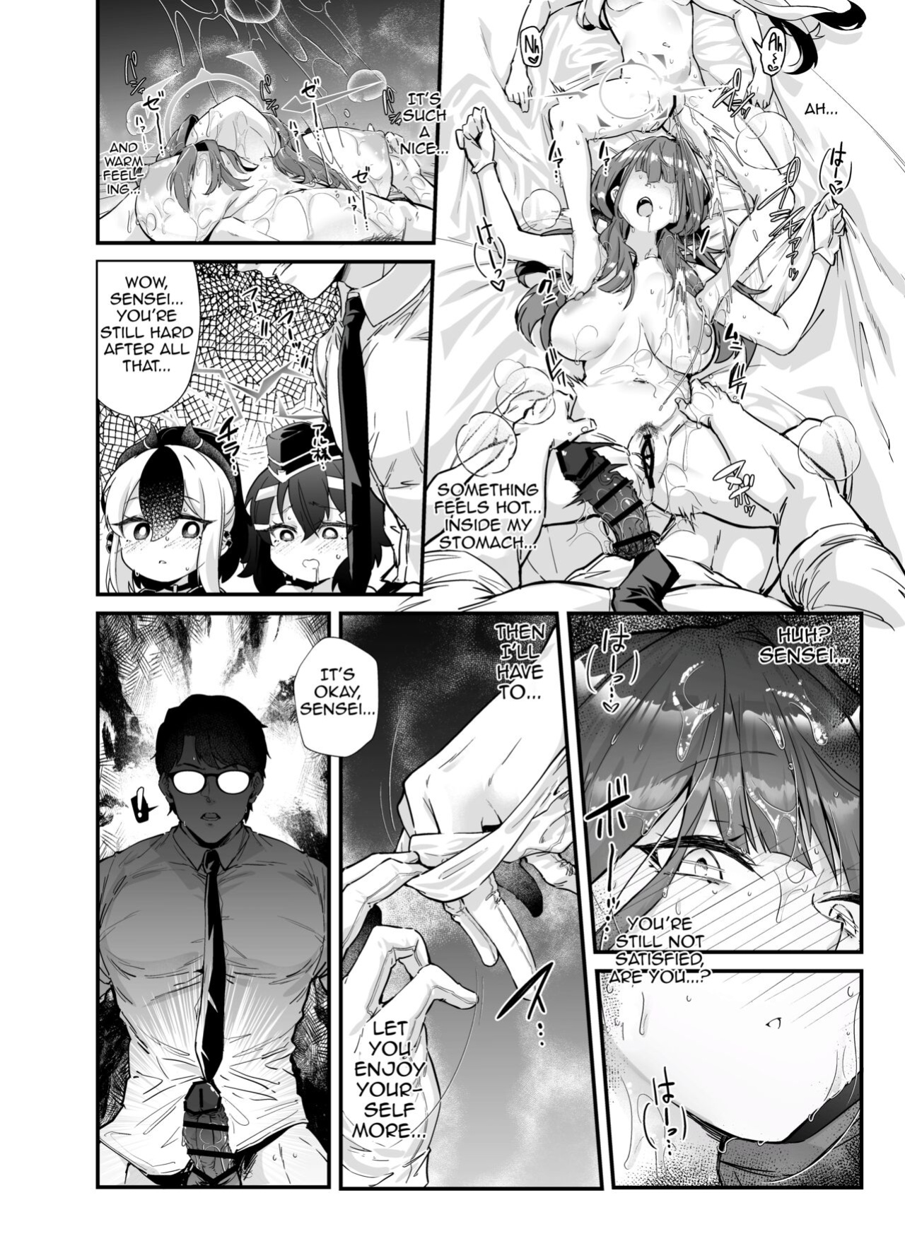 [Mori no Michi (Mori Sinrisk)] Aruchan dake Saimin ni Kakattenai Hon | A Book Where Only Aru Didn't Get Hypnotized (Blue Archive) [Shiririn]