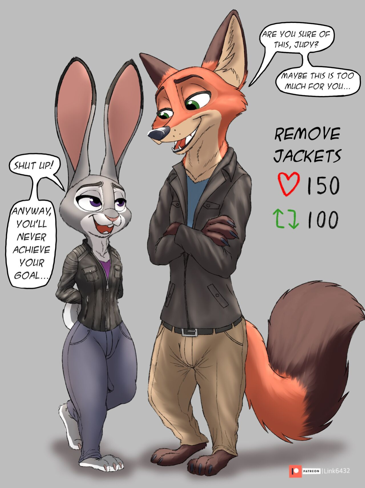 [Link6432] Strip Game (Zootopia)