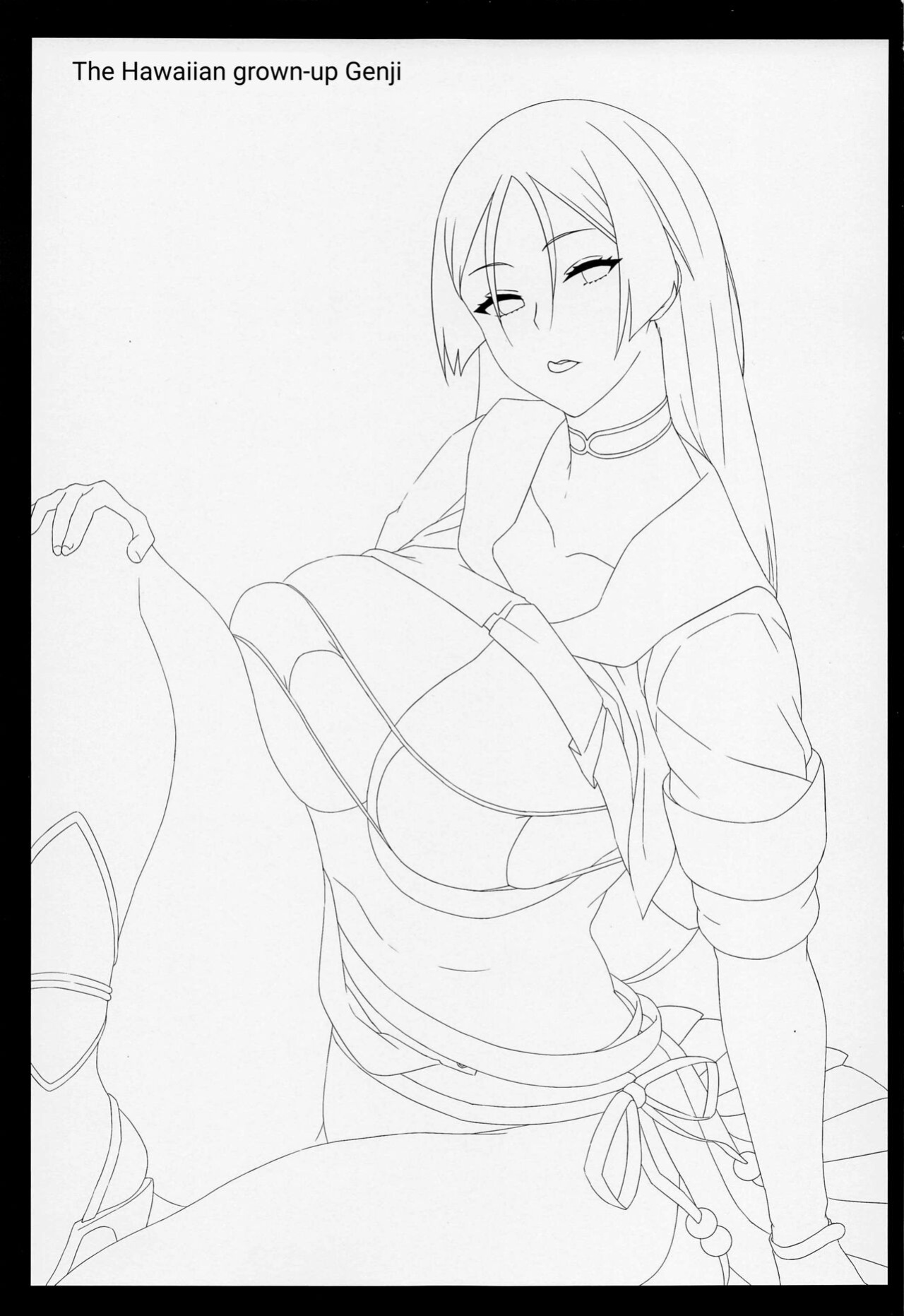 (C101) [NF121 (Midori Aoi)] Otona no Hawaiian GENJI | The Hawaiian grown-up GENJI (Fate/Grand Order) {Hennojin}