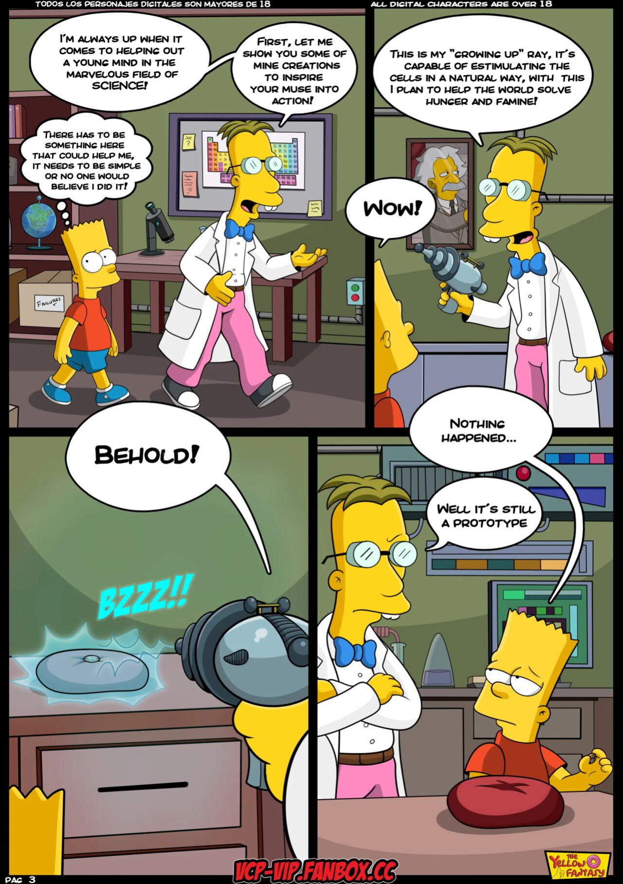 [Croc] The Yellow Fantasy 3: From Ten to Twenty Something (The Simpsons)