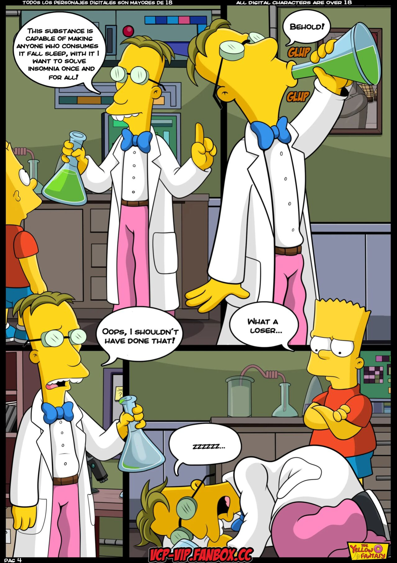 [Croc] The Yellow Fantasy 3: From Ten to Twenty Something (The Simpsons)