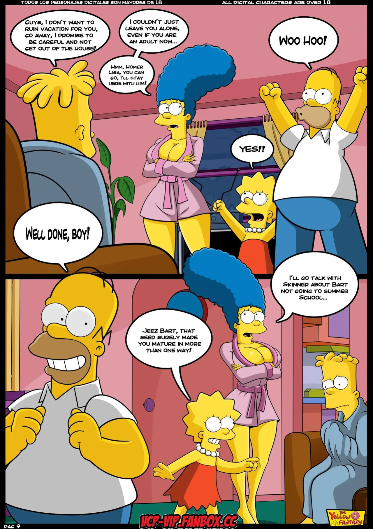 [Croc] The Yellow Fantasy 3: From Ten to Twenty Something (The Simpsons)