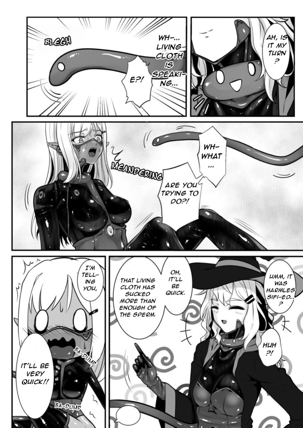 [Black Lacquer (Kuro Urushi)] Wereelf - Reincarnated in Living clothes... 3