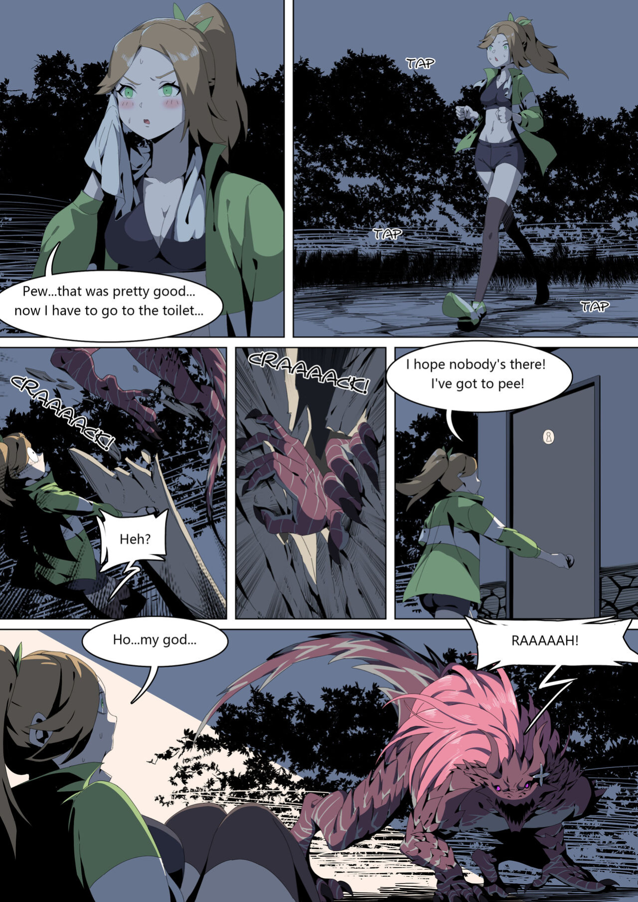 [Zobbie] Werewolf Girl Academy S2 III - EN