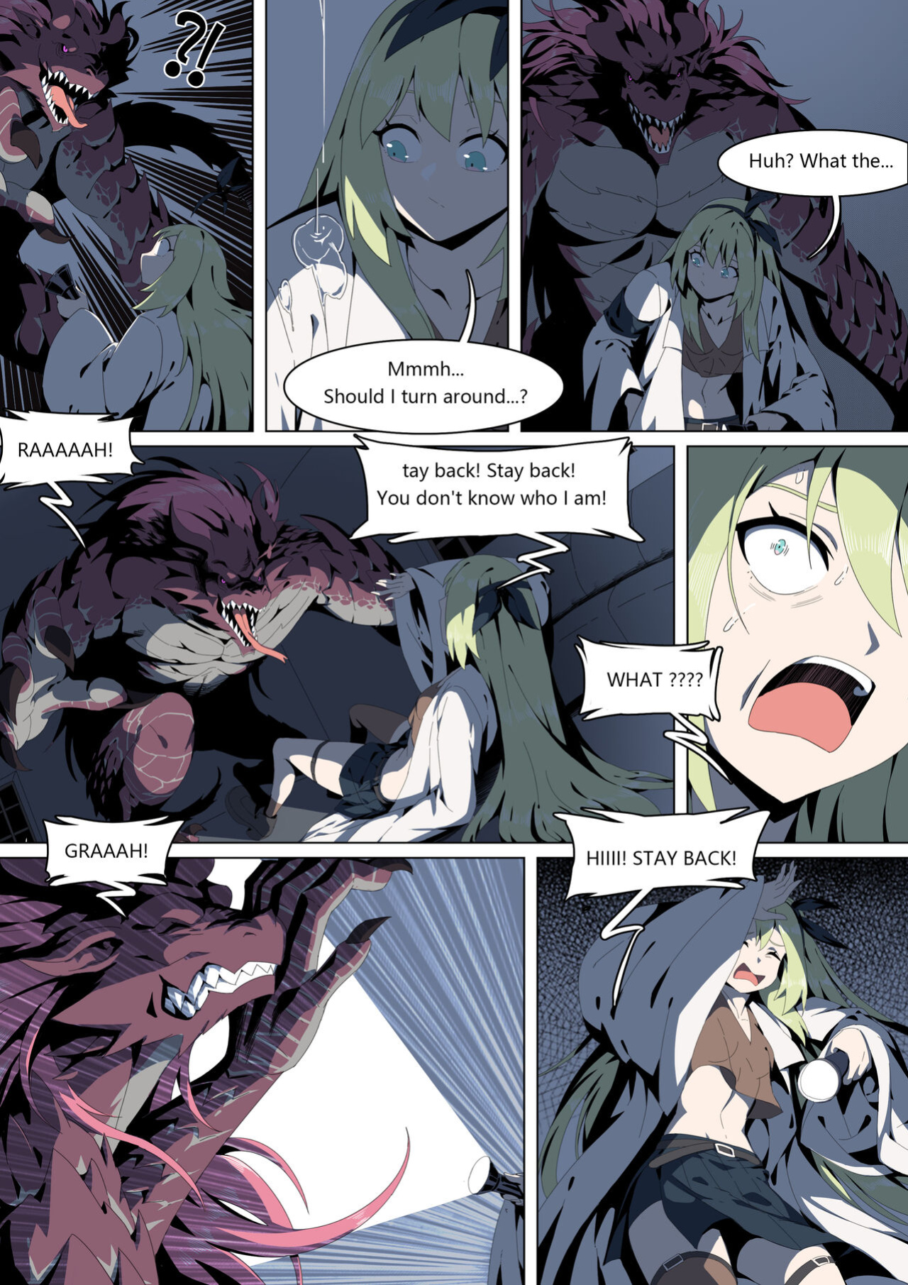 [Zobbie] Werewolf Girl Academy S2 III - EN