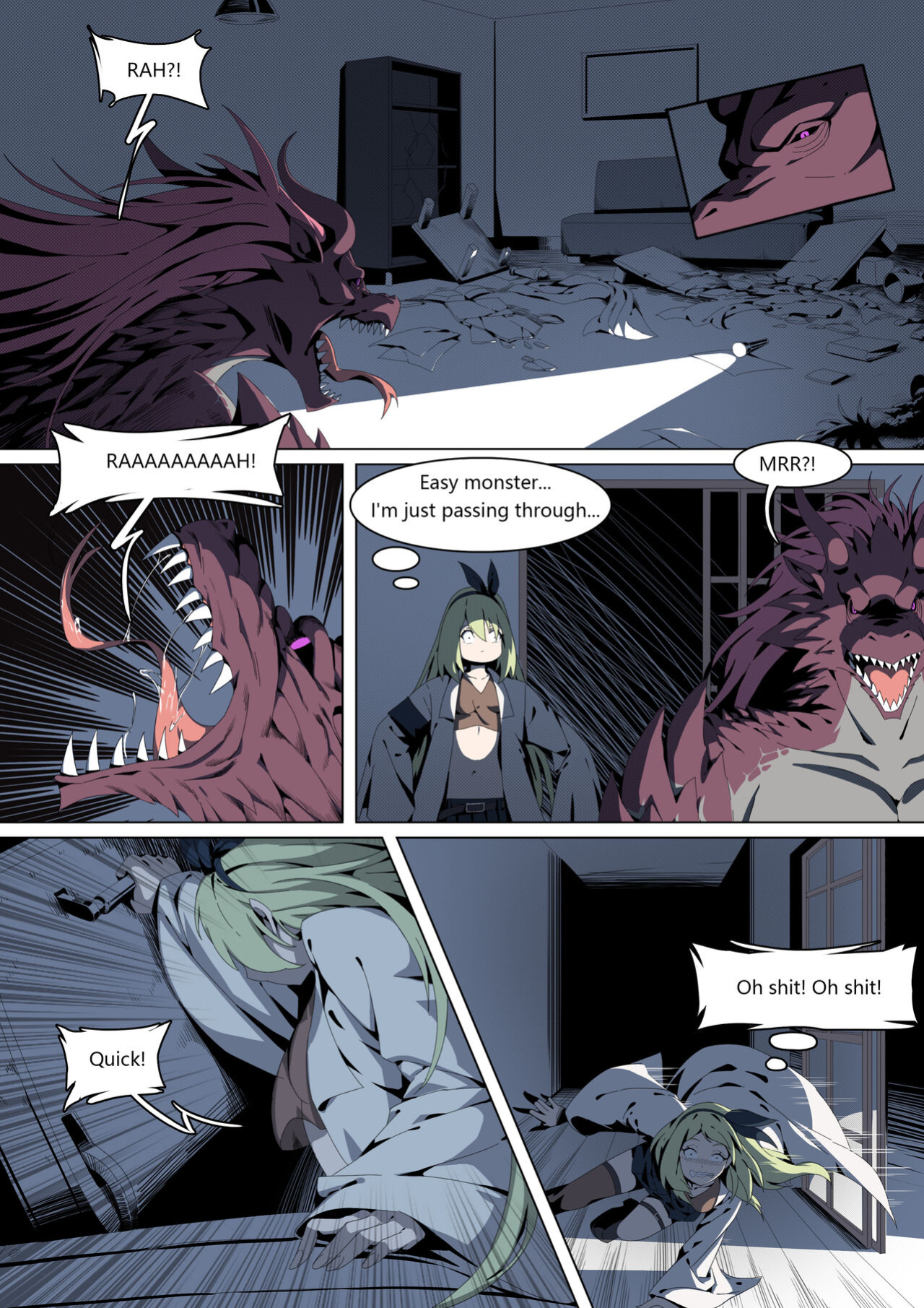 [Zobbie] Werewolf Girl Academy S2 III - EN