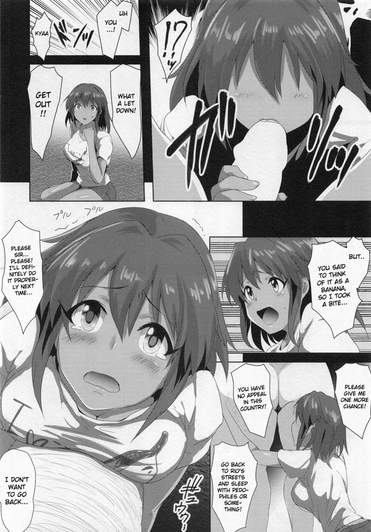 (C88) [MMT!! (K2isu)] Natalia "An audition with a racist TV executive" (THE IDOLM@STER CINDERELLA GIRLS) [Jenglot Emas & Gagak_Ireng] (rewrite)