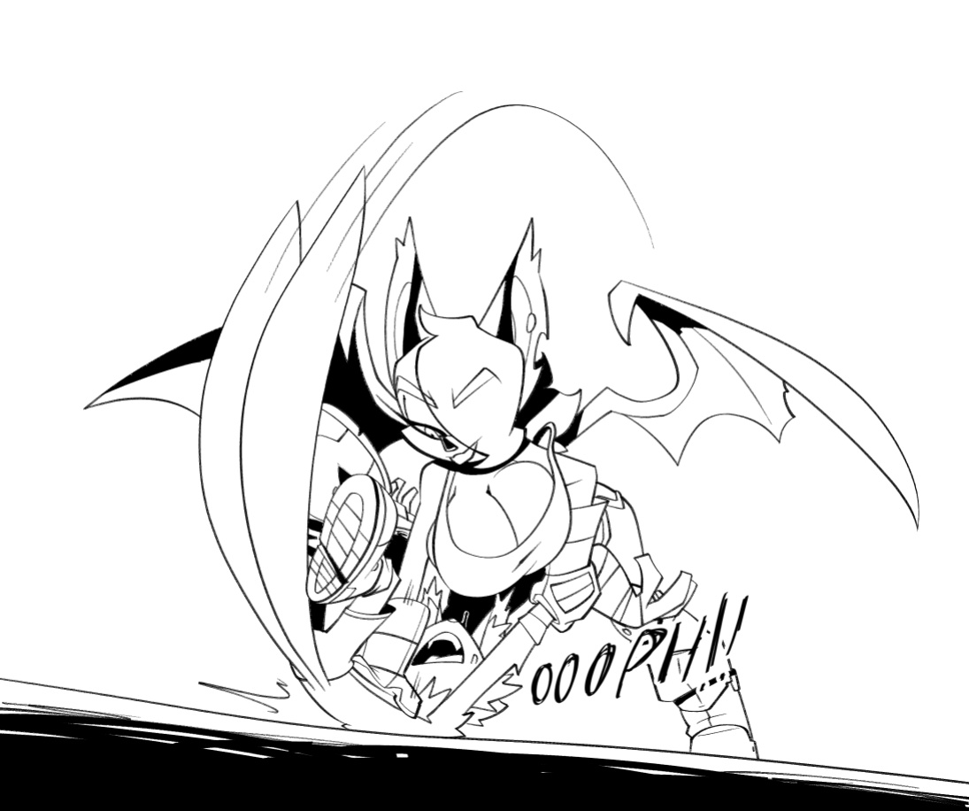 [BigDad] Let Them Fight (inks) (Sonic the Hedgehog)