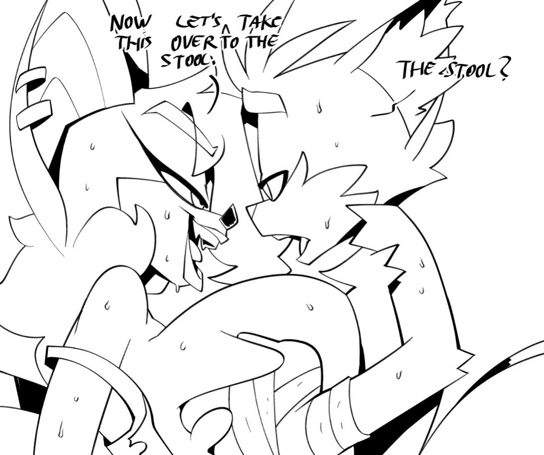 [BigDad] Let Them Fight (inks) (Sonic the Hedgehog)