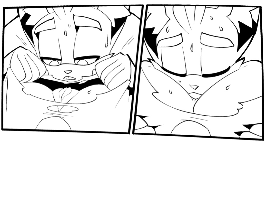 [BigDad] Let Them Fight (inks) (Sonic the Hedgehog)