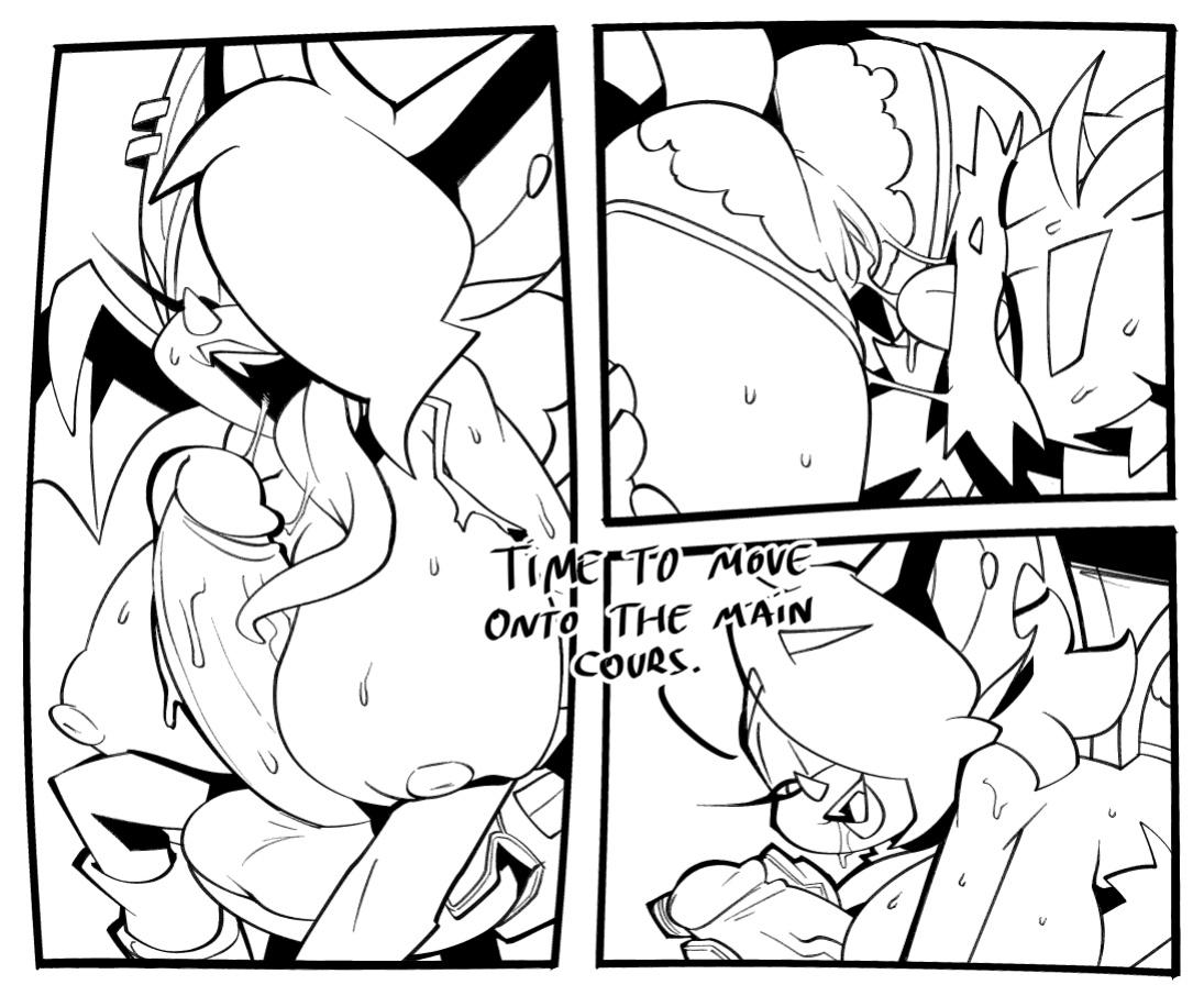 [BigDad] Let Them Fight (inks) (Sonic the Hedgehog)