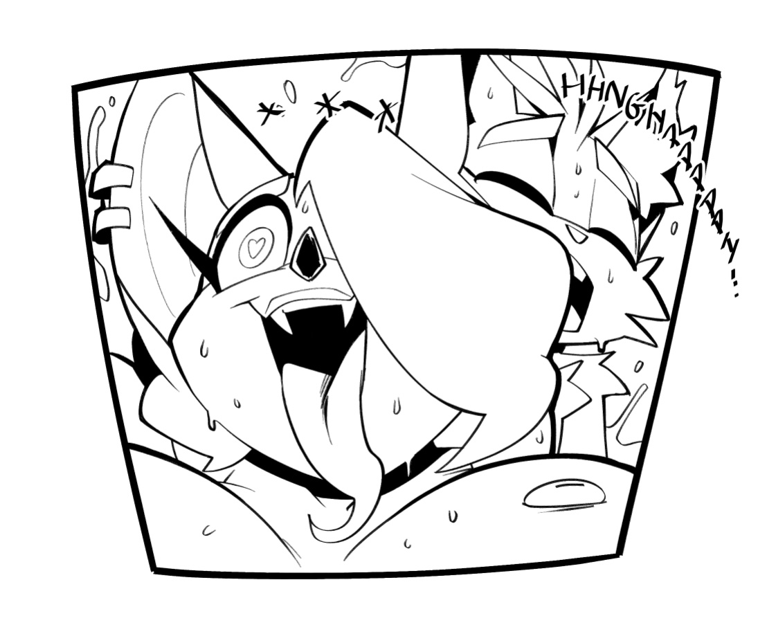 [BigDad] Let Them Fight (inks) (Sonic the Hedgehog)