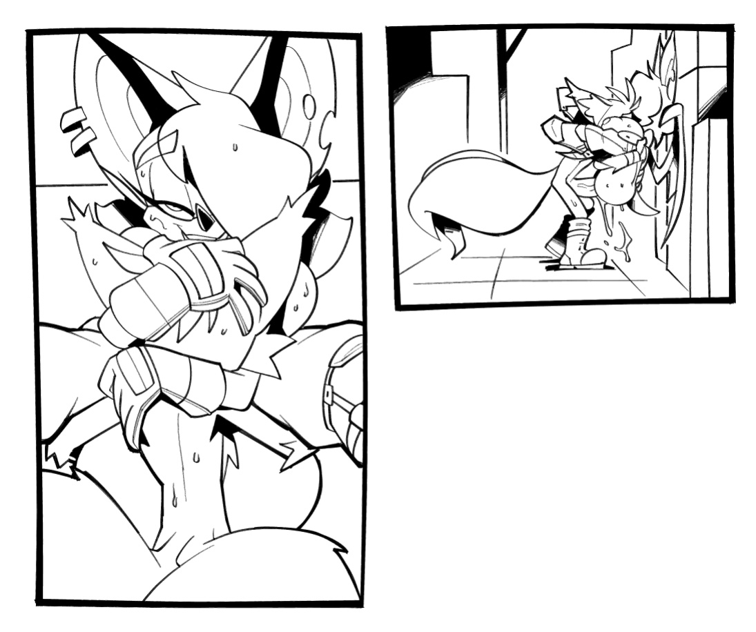 [BigDad] Let Them Fight (inks) (Sonic the Hedgehog)