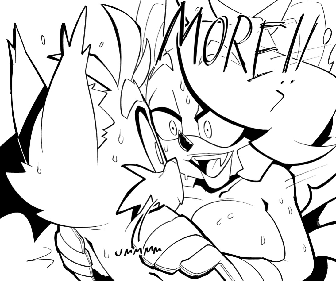 [BigDad] Let Them Fight (inks) (Sonic the Hedgehog)