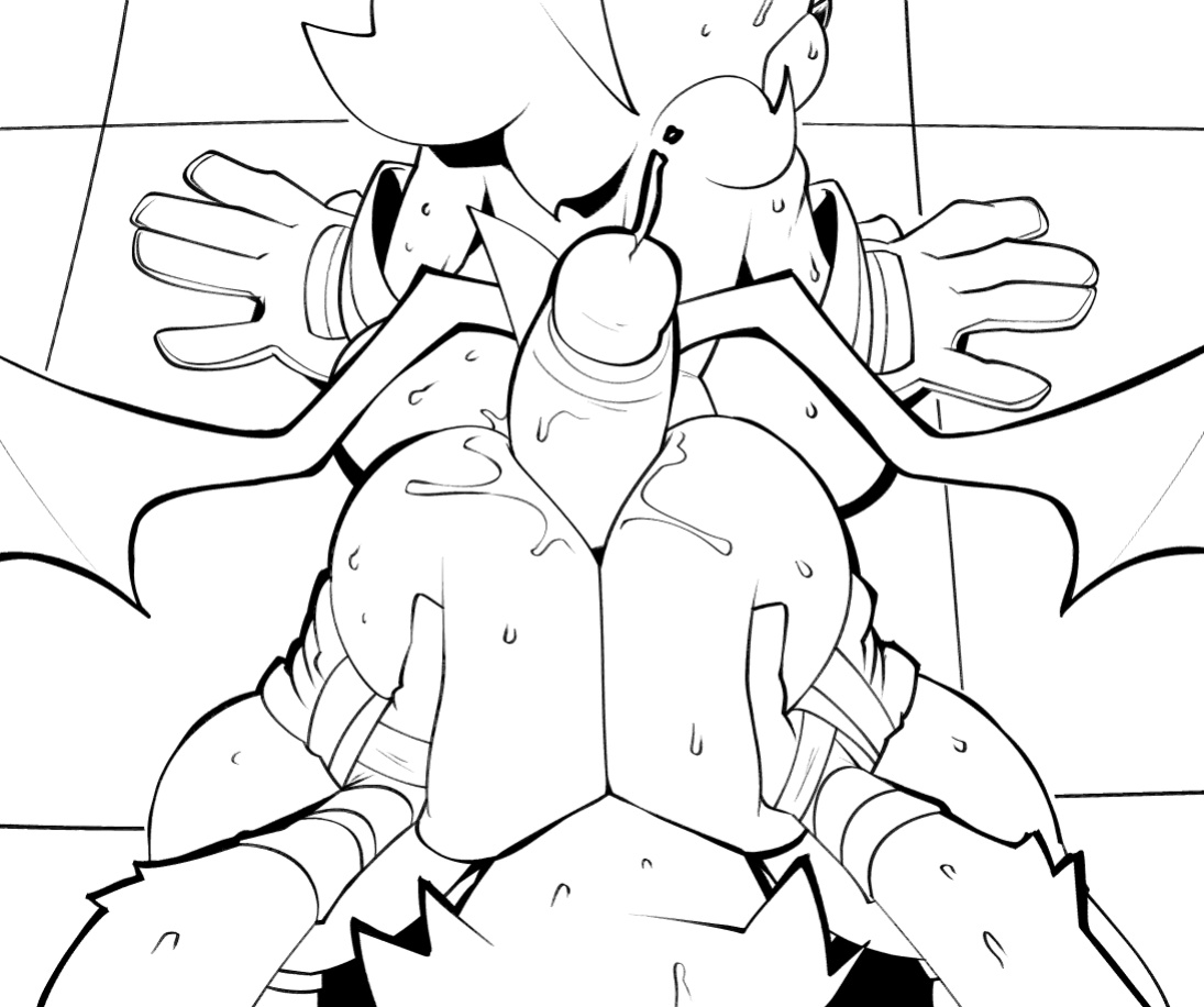 [BigDad] Let Them Fight (inks) (Sonic the Hedgehog)