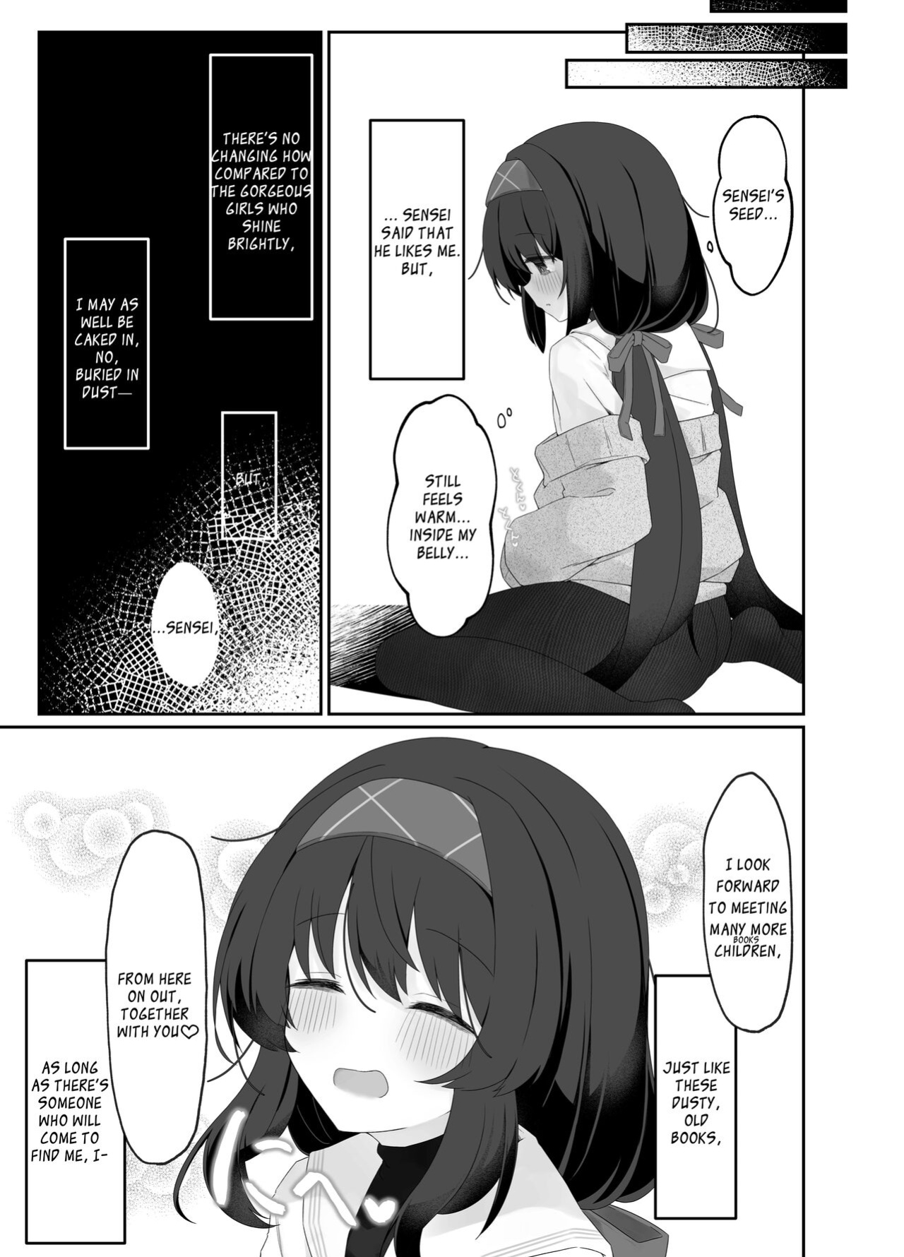 [Damenahidou (Damenahito)] Koshokan no Kaori - Kozeki Ui's fragrance inside antiquarian books library... (Blue Archive) [L-san]