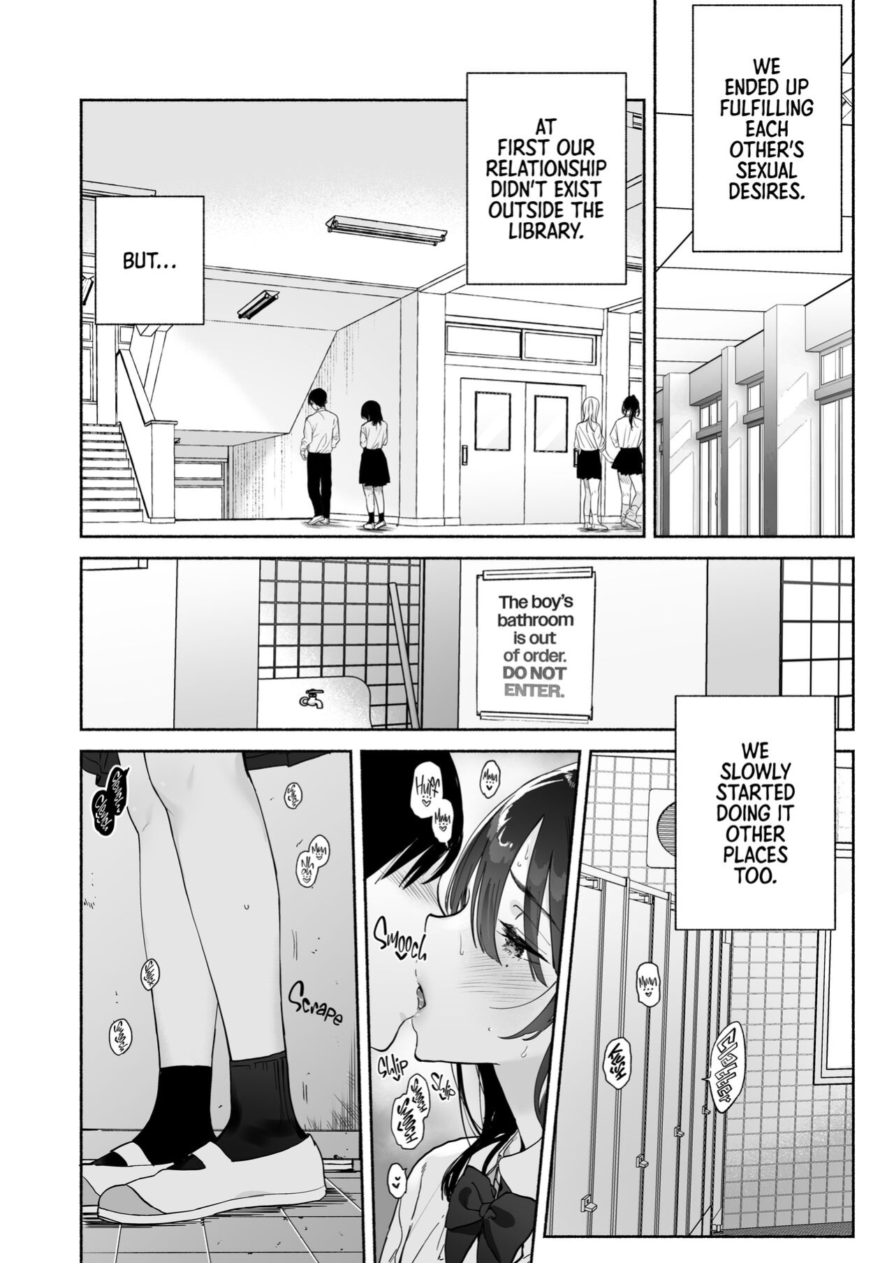[Yuzuya (Yuzuha)] Mukuchi na Tosho Iin to Sex Zuke. Natsuyasumi Hen ~Sex zuke no Futsukakan...~ | Addicted to Sex With a Taciturn Library Committee Member: Summer Vacation