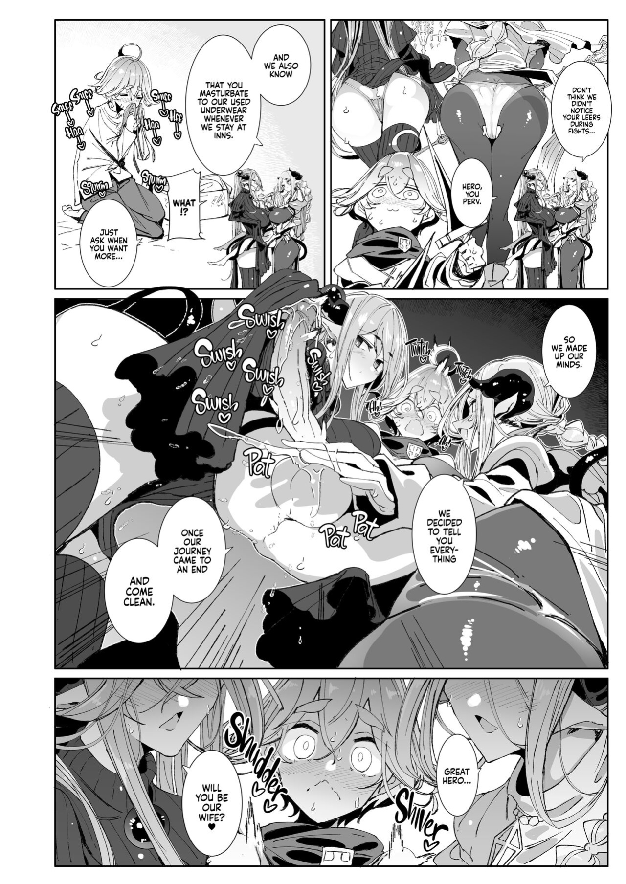 [Metro Notes (Tsumetoro)] Maou Toubatsu o Oeta Yuusha-kun to Futanari Inma Futari ga Yarukotonante Kimatteru yo ne! |The Demon Lord Is Gone, the World Is at Peace... What Are the Hero and His Futa Succubi Gonna Do!?