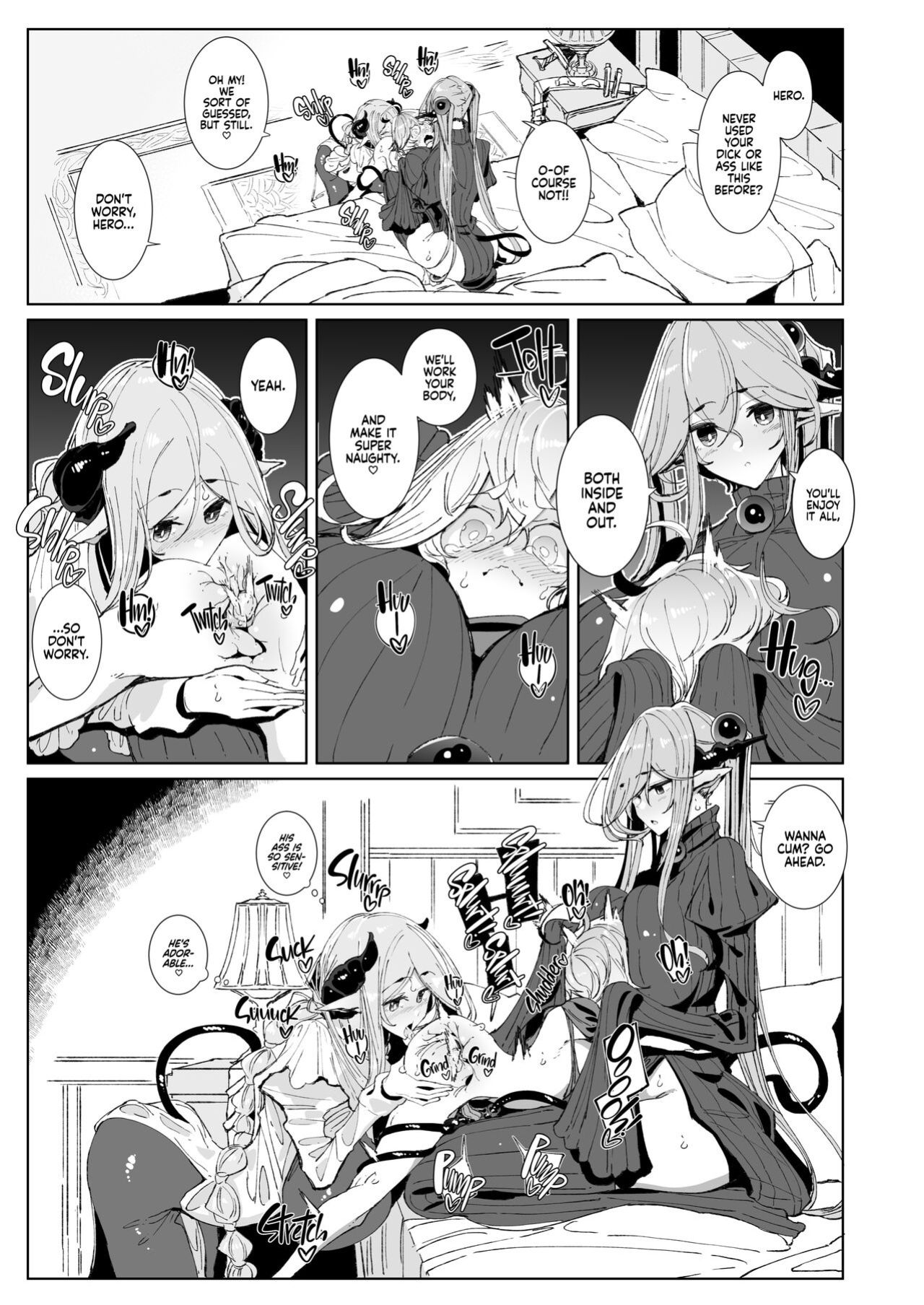 [Metro Notes (Tsumetoro)] Maou Toubatsu o Oeta Yuusha-kun to Futanari Inma Futari ga Yarukotonante Kimatteru yo ne! |The Demon Lord Is Gone, the World Is at Peace... What Are the Hero and His Futa Succubi Gonna Do!?