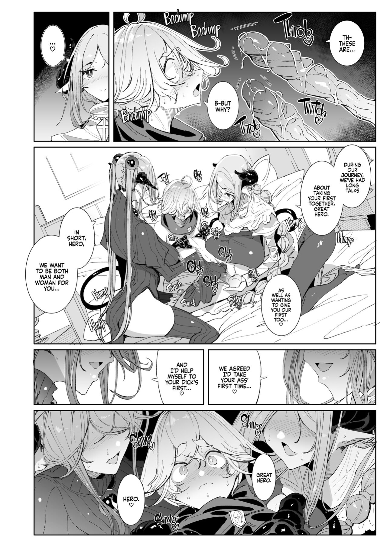 [Metro Notes (Tsumetoro)] Maou Toubatsu o Oeta Yuusha-kun to Futanari Inma Futari ga Yarukotonante Kimatteru yo ne! |The Demon Lord Is Gone, the World Is at Peace... What Are the Hero and His Futa Succubi Gonna Do!?