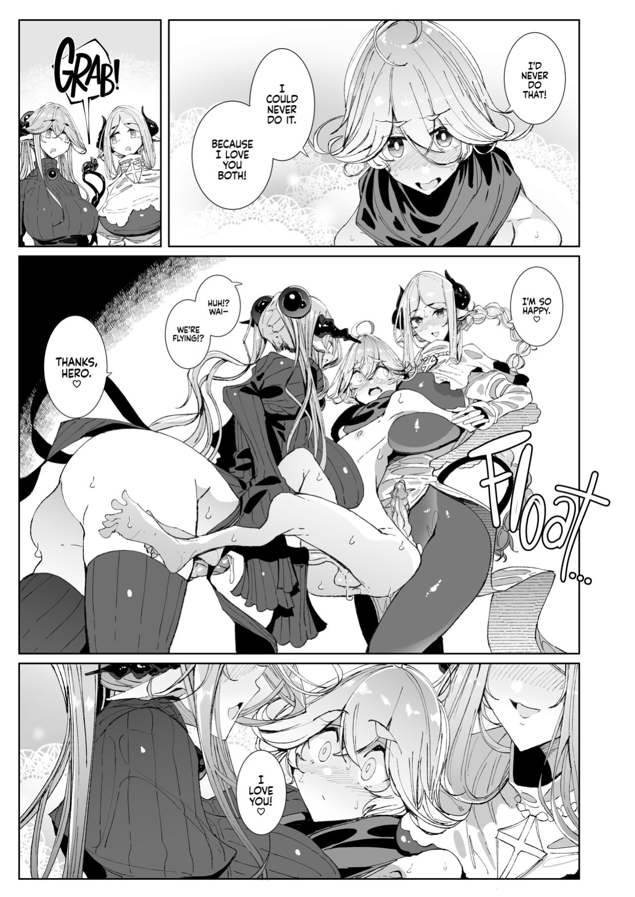 [Metro Notes (Tsumetoro)] Maou Toubatsu o Oeta Yuusha-kun to Futanari Inma Futari ga Yarukotonante Kimatteru yo ne! |The Demon Lord Is Gone, the World Is at Peace... What Are the Hero and His Futa Succubi Gonna Do!?