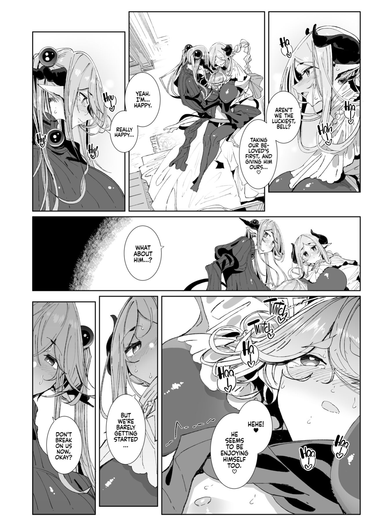 [Metro Notes (Tsumetoro)] Maou Toubatsu o Oeta Yuusha-kun to Futanari Inma Futari ga Yarukotonante Kimatteru yo ne! |The Demon Lord Is Gone, the World Is at Peace... What Are the Hero and His Futa Succubi Gonna Do!?