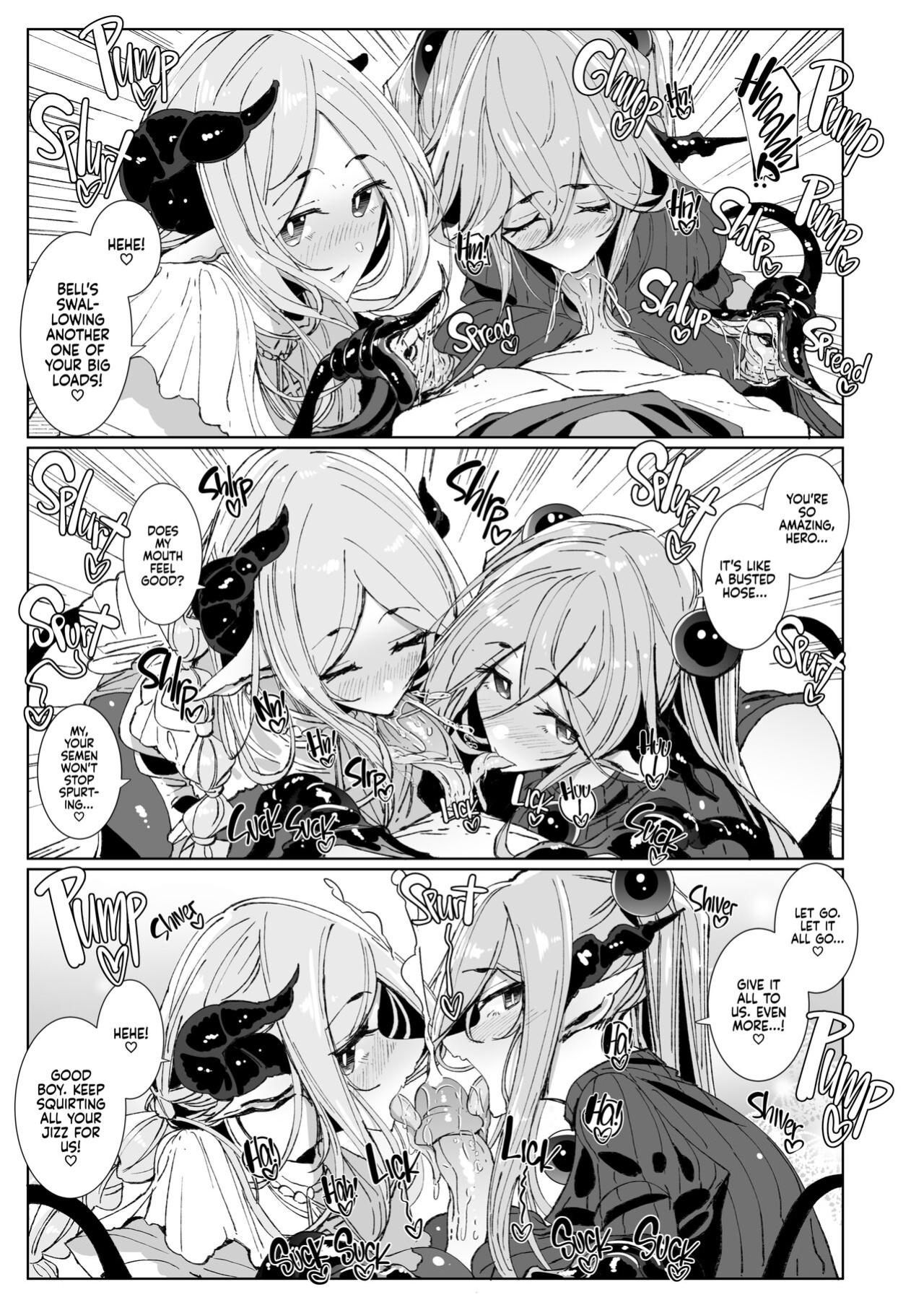 [Metro Notes (Tsumetoro)] Maou Toubatsu o Oeta Yuusha-kun to Futanari Inma Futari ga Yarukotonante Kimatteru yo ne! |The Demon Lord Is Gone, the World Is at Peace... What Are the Hero and His Futa Succubi Gonna Do!?