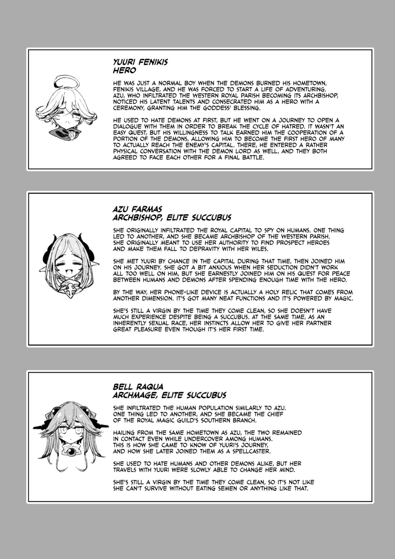 [Metro Notes (Tsumetoro)] Maou Toubatsu o Oeta Yuusha-kun to Futanari Inma Futari ga Yarukotonante Kimatteru yo ne! |The Demon Lord Is Gone, the World Is at Peace... What Are the Hero and His Futa Succubi Gonna Do!?