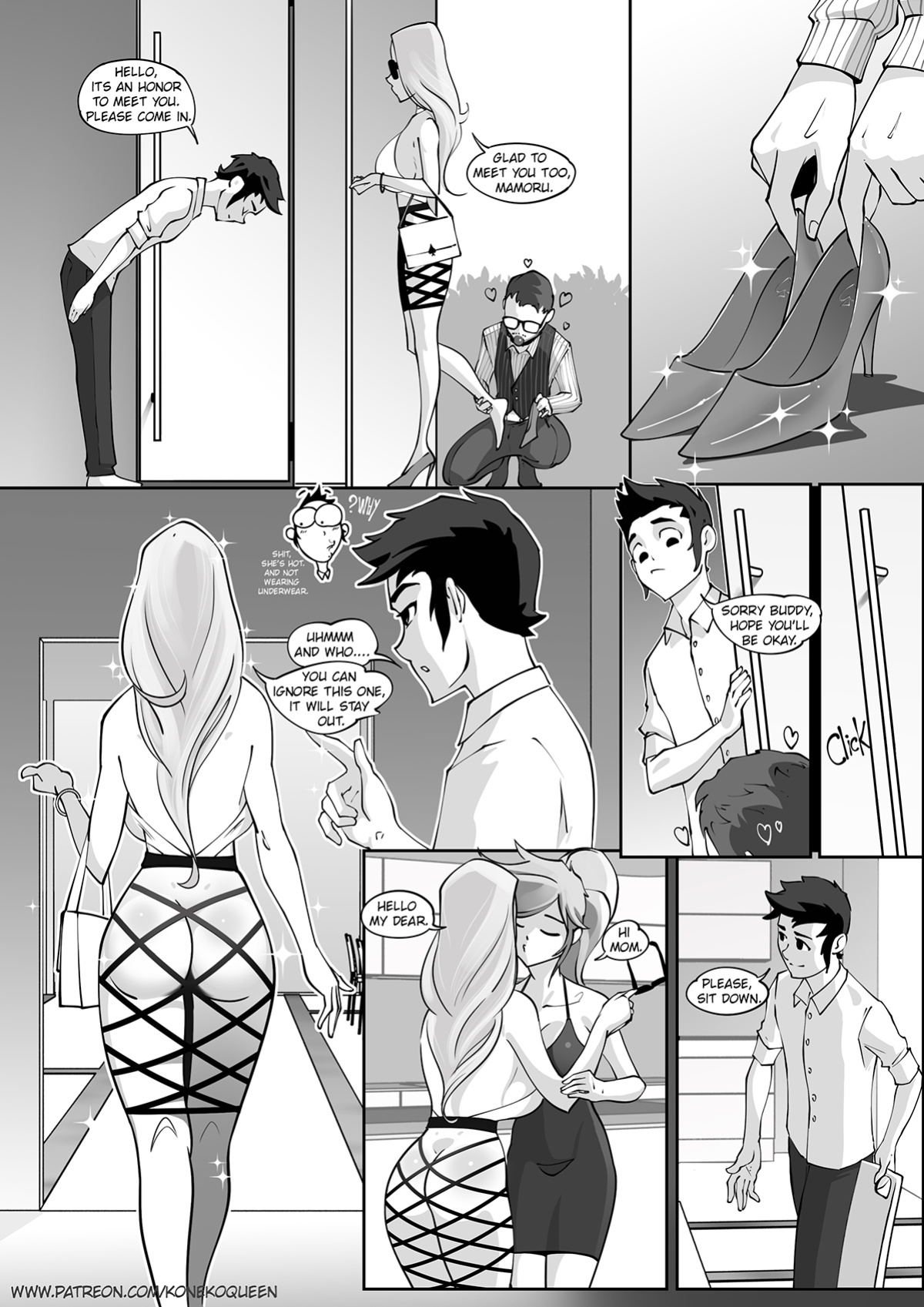 [Koneko Queen] Left a good impression (Eng) Part1.1