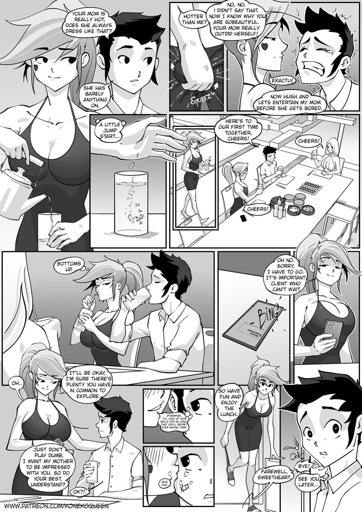 [Koneko Queen] Left a good impression (Eng) Part1.1