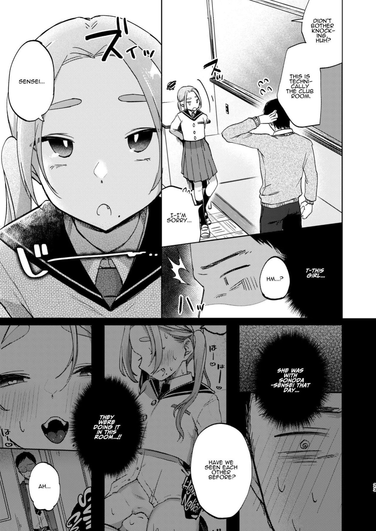 [Satou Mitsu (Ebi Omitsu)] Kono Gakuen ni wa Himitsu no Sakusei-bu ga Arurashii... | Supposedly There's A Secret Cumsuckery Club At Our Academy... [ADTL]