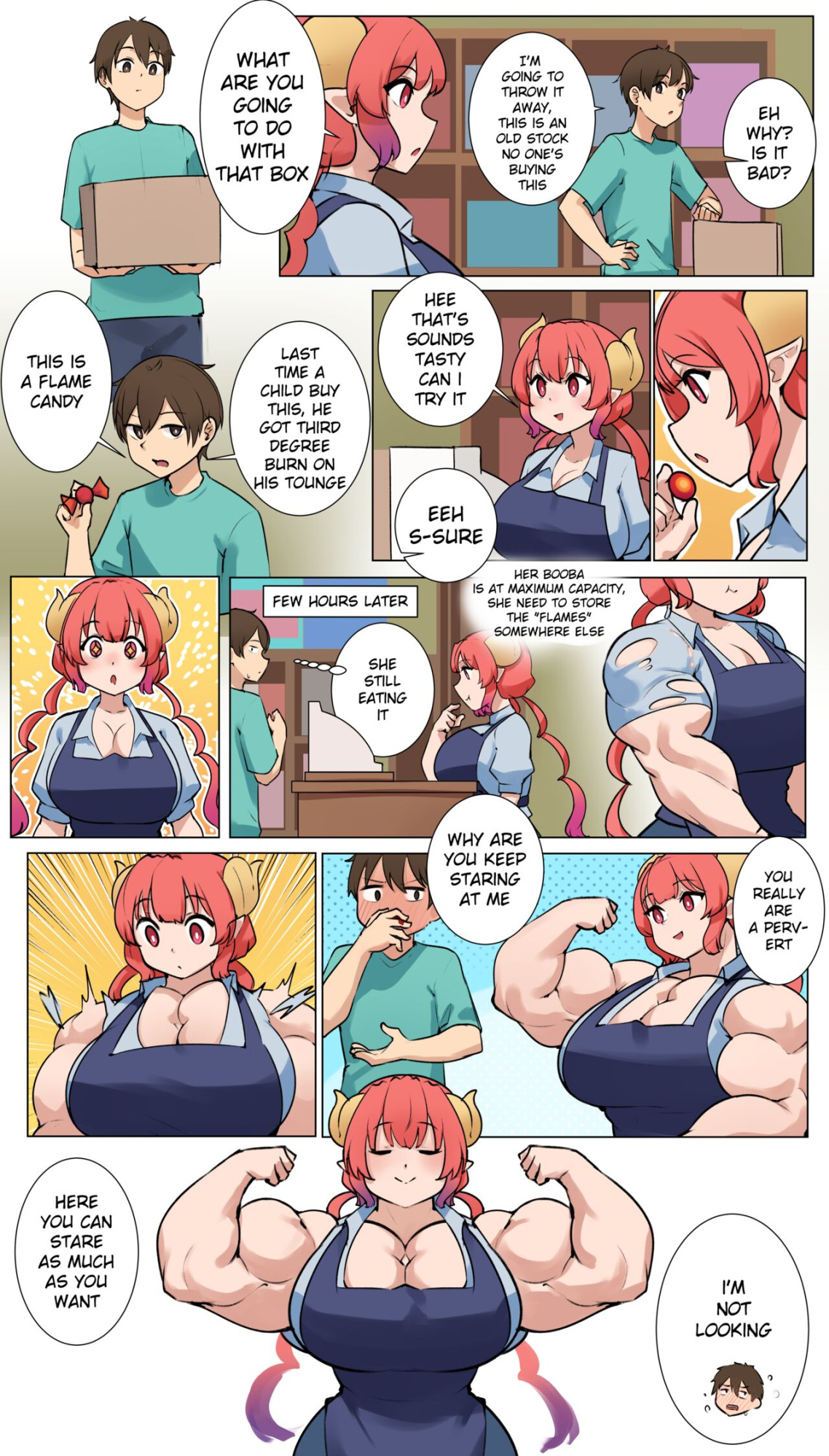 [Muscletonk] Short Sequence & Comic