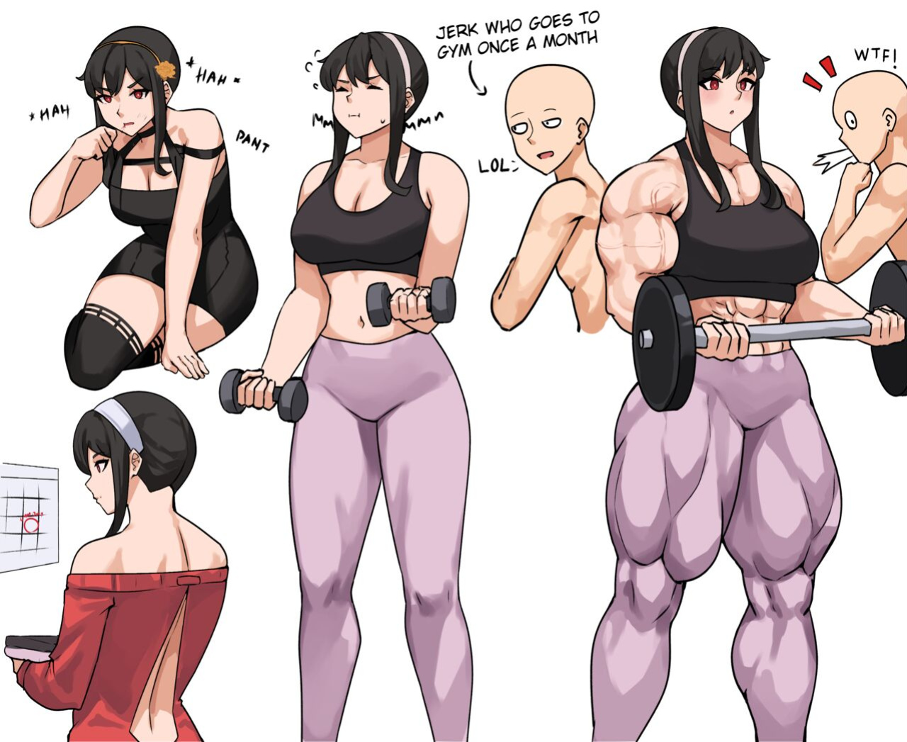 [Muscletonk] Short Sequence & Comic