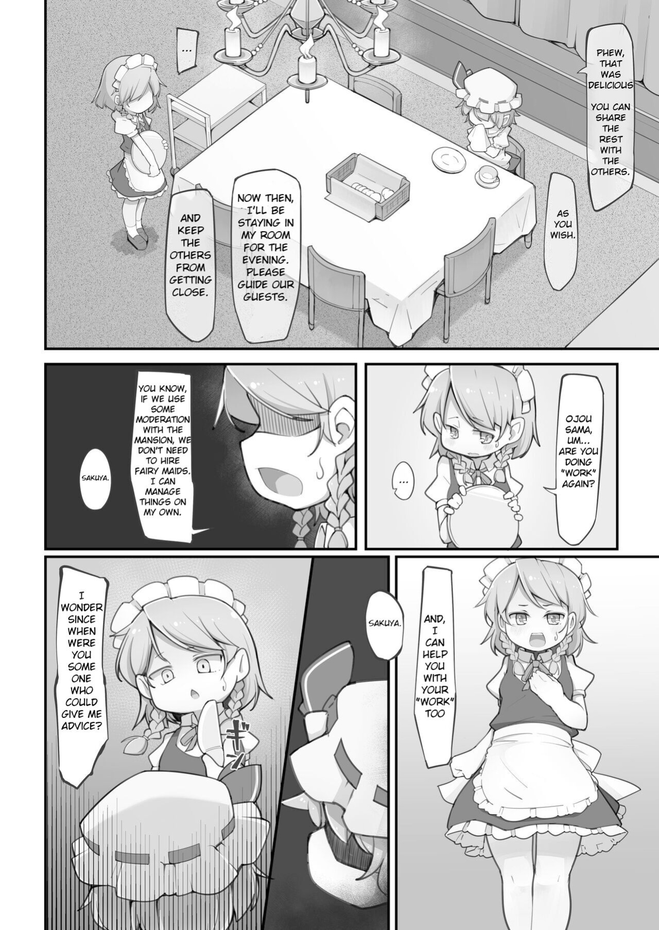 [Aparachiya (Kabu)] Koumakan no Daikokubashira | Scarlet Devil Mansion's Income Provider (Touhou Project)