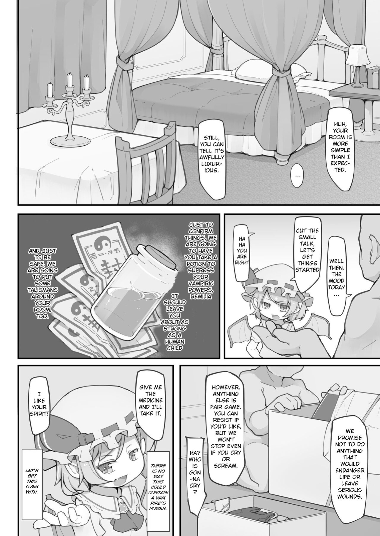 [Aparachiya (Kabu)] Koumakan no Daikokubashira | Scarlet Devil Mansion's Income Provider (Touhou Project)