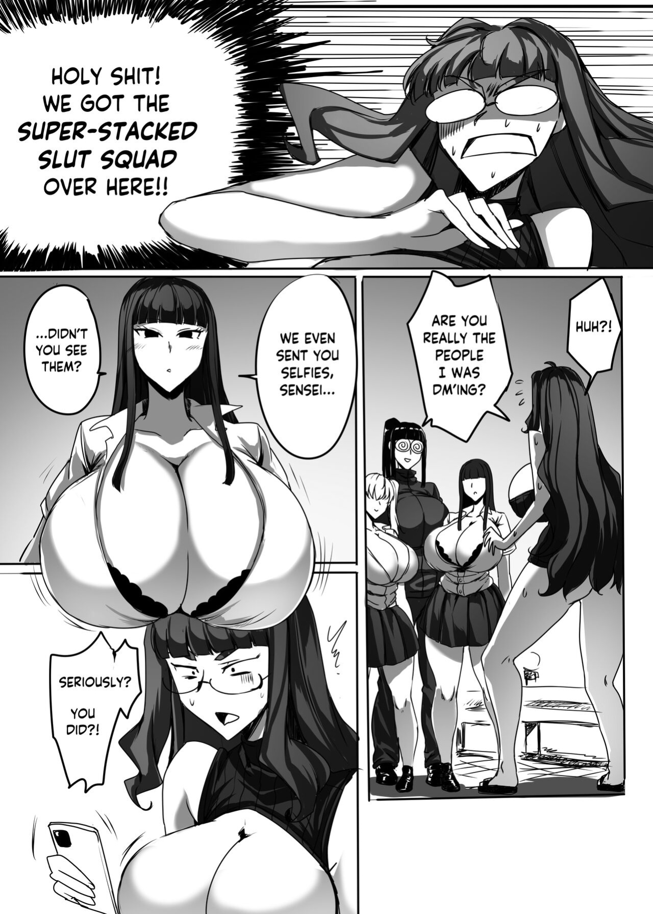 [Joibo no Juunin (Sakusyaaya)] Futanari Chinpo de Offpako Shitemikka | Wanna Fuck Futanari Cock IRL?