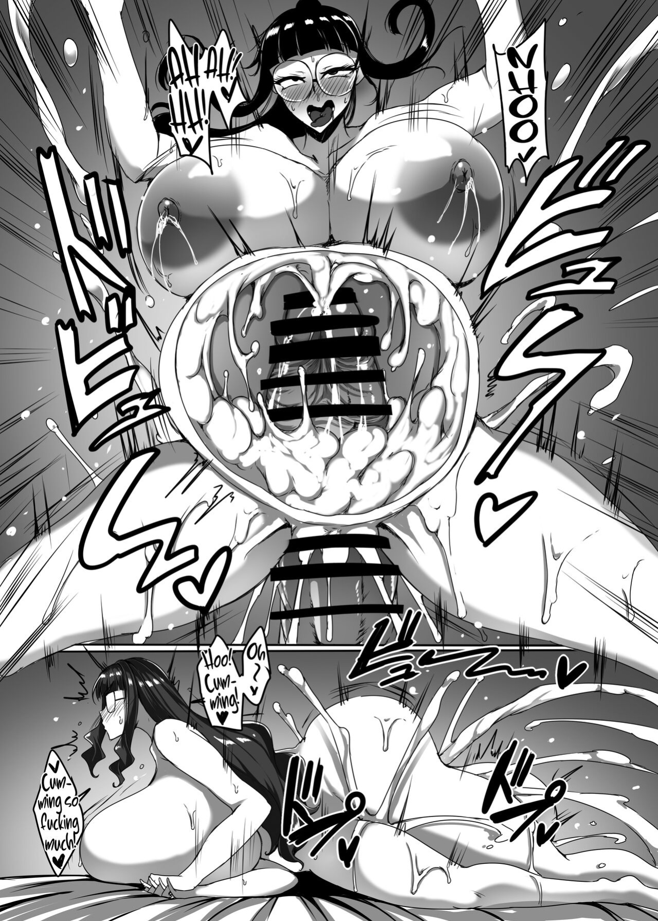 [Joibo no Juunin (Sakusyaaya)] Futanari Chinpo de Offpako Shitemikka | Wanna Fuck Futanari Cock IRL?
