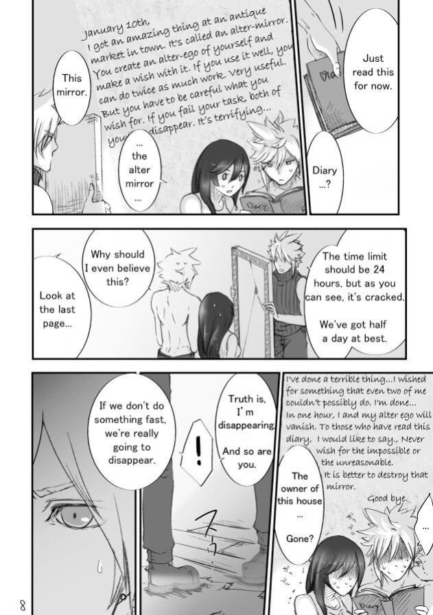 [Akanoiki (butchii)] Mysterious Mirror and Secret Moments (Final Fantasy VII)