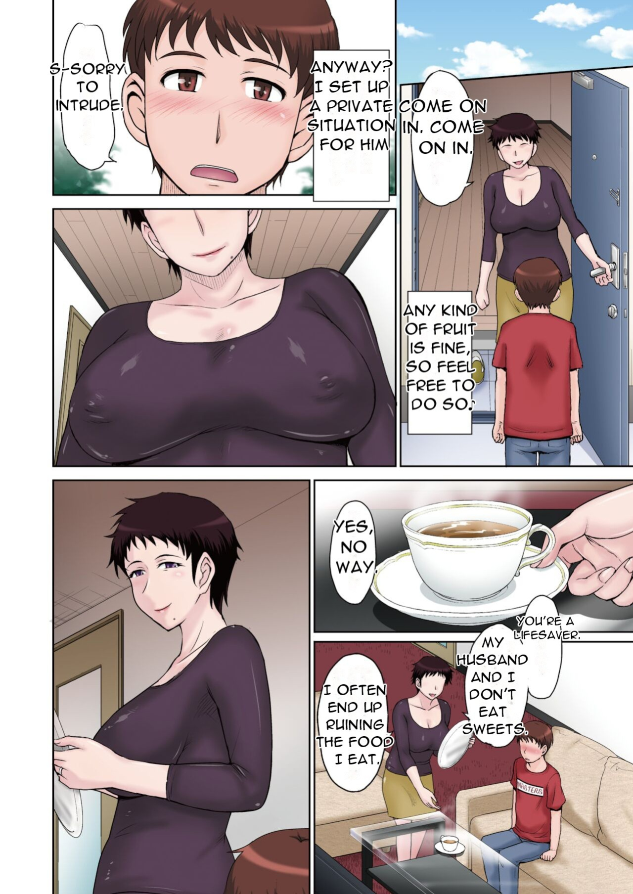[Tsukino Jyogi] Shufu: Tokihara Miwako no Furachina Takurami | Housewife Time Limit: Miwako's Unknown Scheme (COMIC HOTMiLK Koime Vol. 31) [DarklordMTLs]