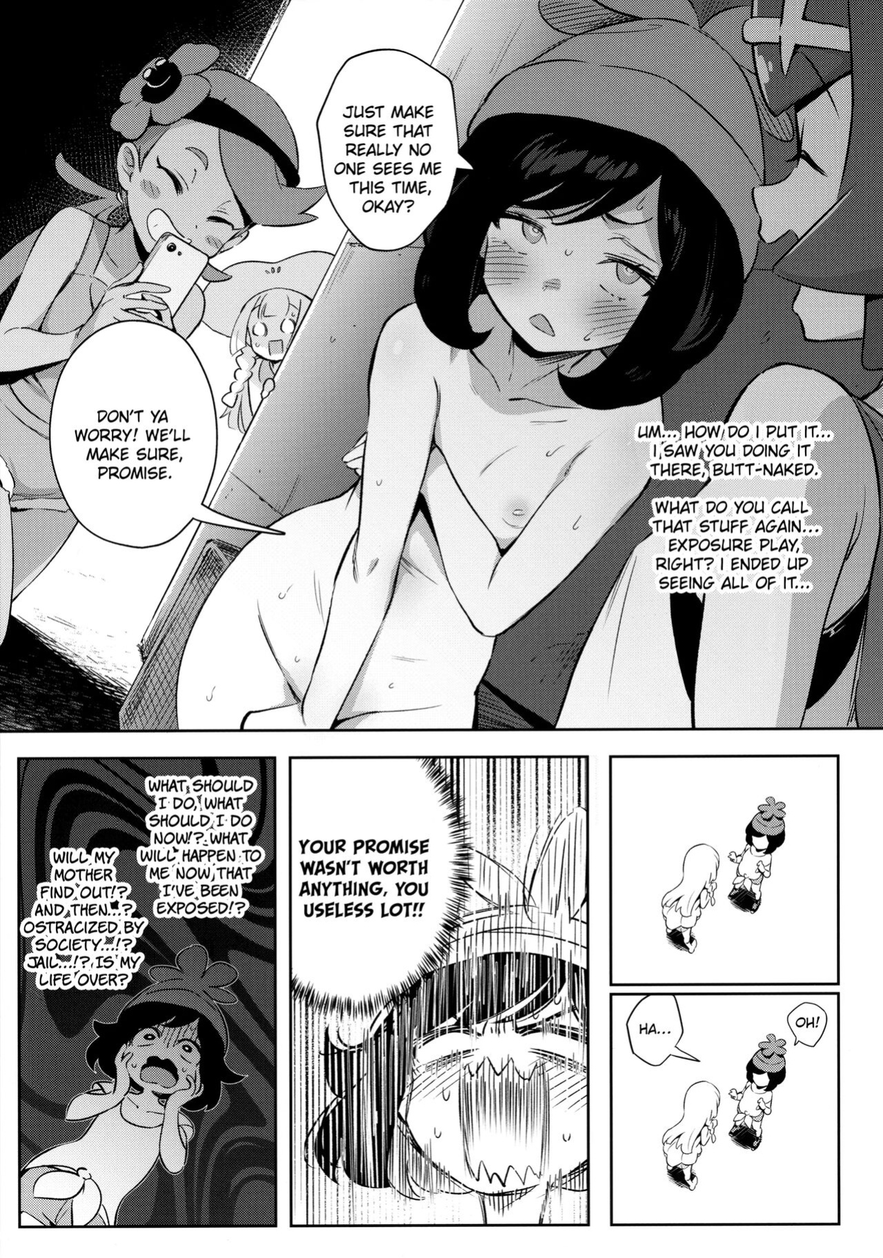 [Chouzankai (TER)] Onnanoko-tachi no Himitsu no Bouken 2 | Girl's Little Secret Adventure 2 (Pokémon Sun & Moon) [QuarantineScans]