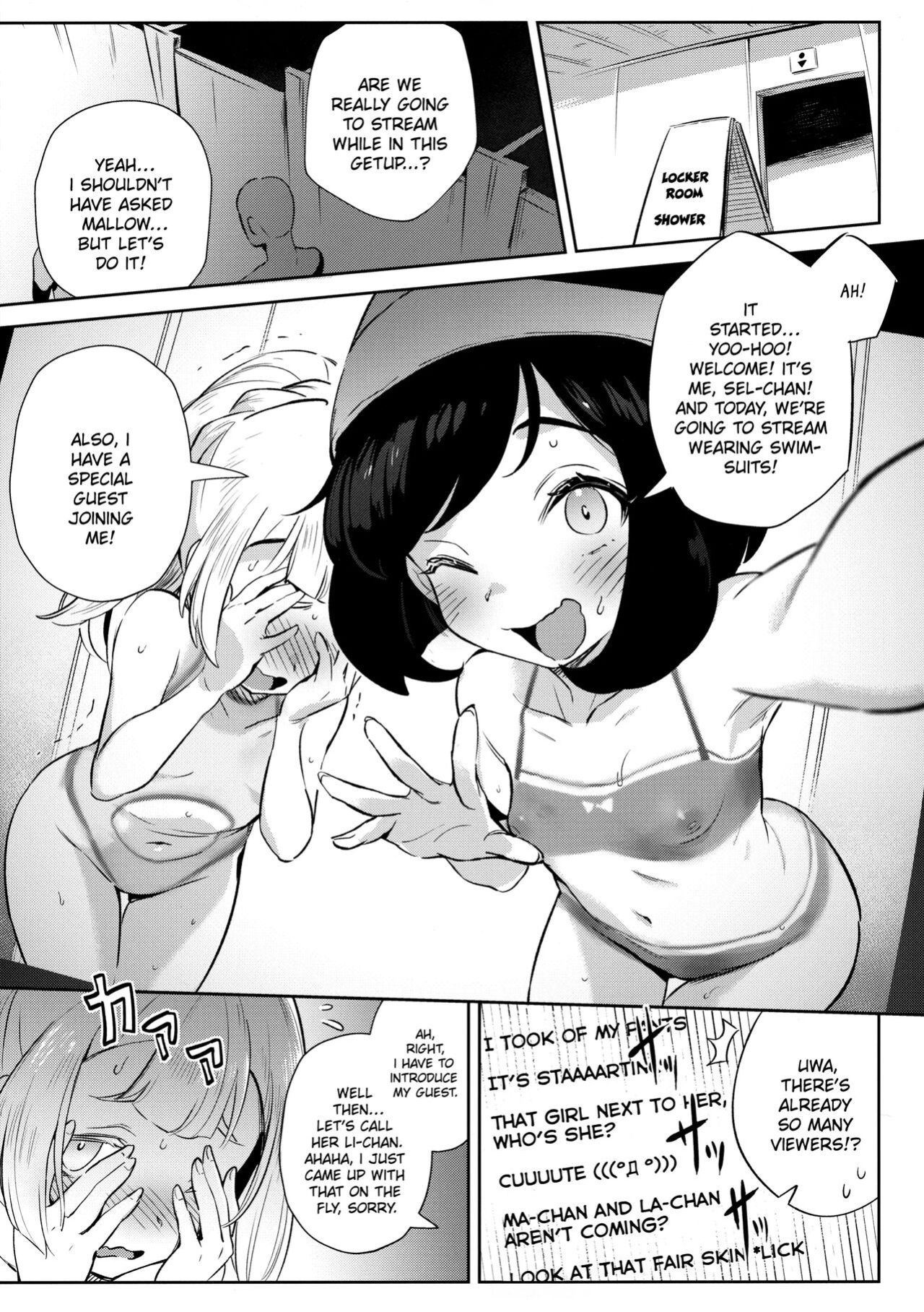 [Chouzankai (TER)] Onnanoko-tachi no Himitsu no Bouken 2 | Girl's Little Secret Adventure 2 (Pokémon Sun & Moon) [QuarantineScans]
