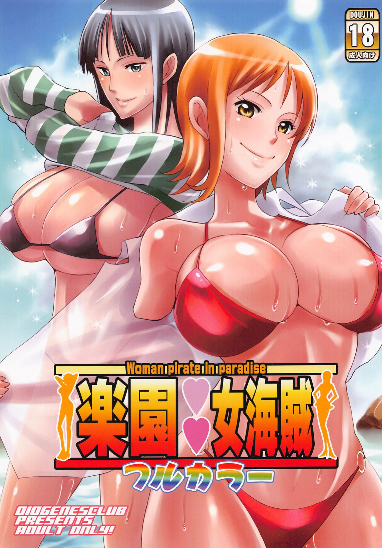 [Diogenes Club (Haikawa Hemlen)] Rakuen Onna Kaizoku - Woman pirate in paradise Full Color / Women Pirates in Paradise Full Color (One Piece)