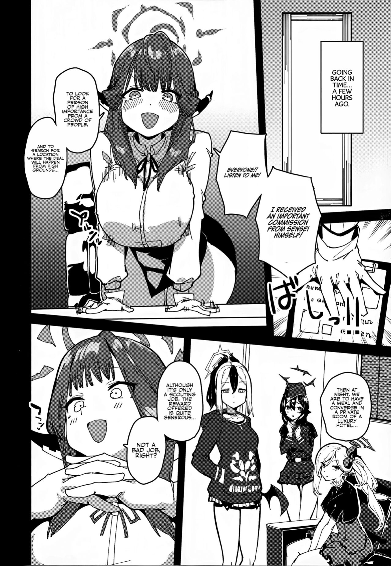 (C102) [Rakuen Tiramisu (Cobo)] Aru-chan Shachou Aigan Doubutsu ni Naru | Boss Aru-chan Becomes a Pet (Blue Archive) [Omega Scans]