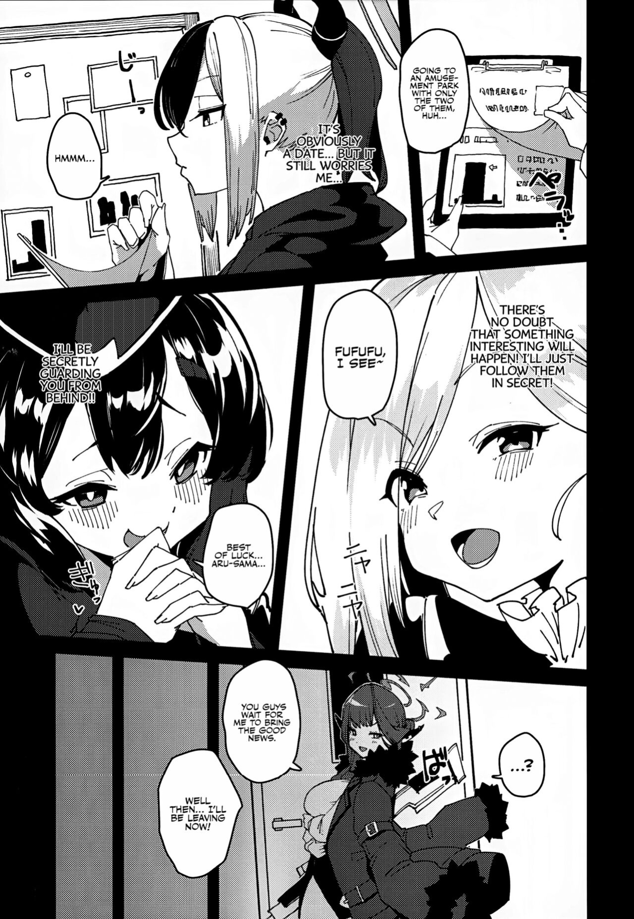 (C102) [Rakuen Tiramisu (Cobo)] Aru-chan Shachou Aigan Doubutsu ni Naru | Boss Aru-chan Becomes a Pet (Blue Archive) [Omega Scans]