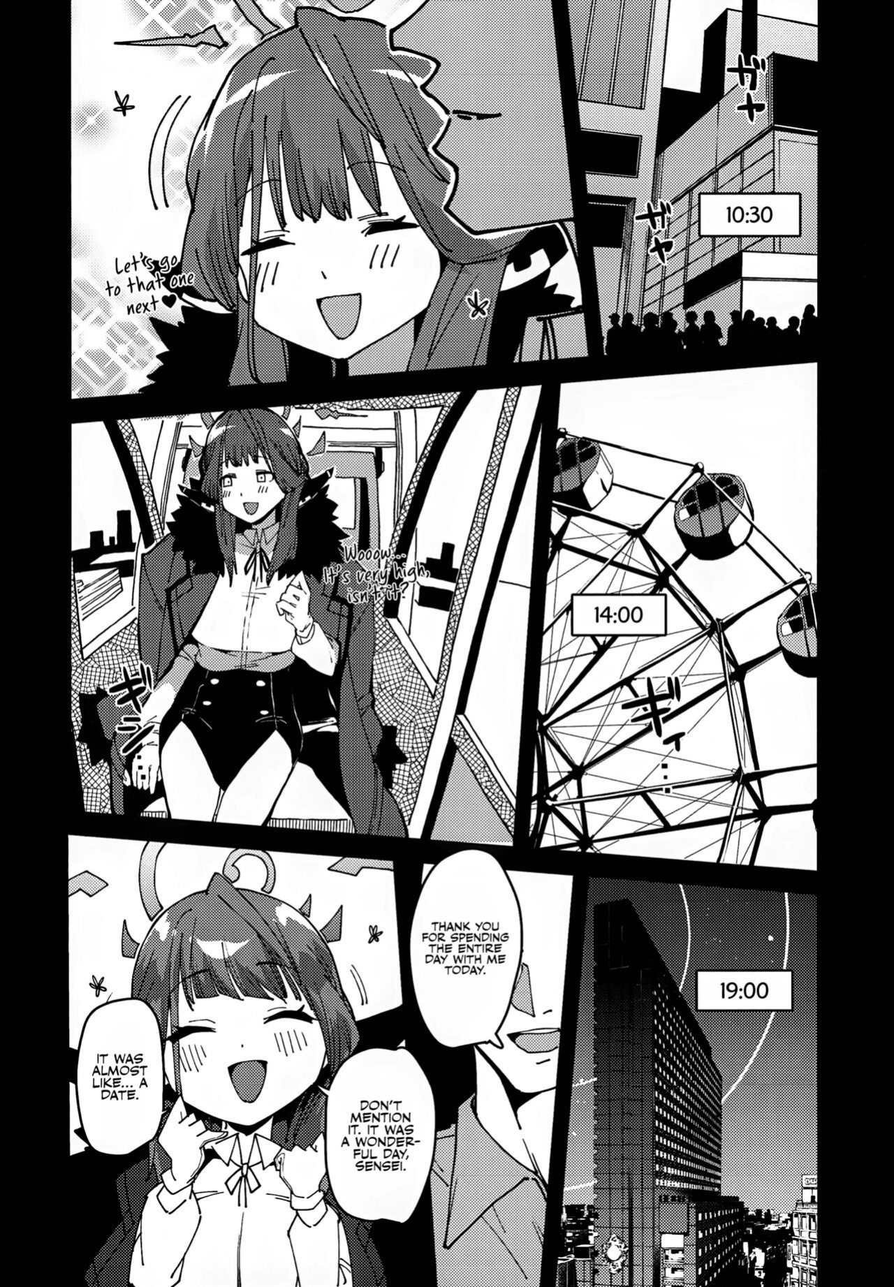 (C102) [Rakuen Tiramisu (Cobo)] Aru-chan Shachou Aigan Doubutsu ni Naru | Boss Aru-chan Becomes a Pet (Blue Archive) [Omega Scans]