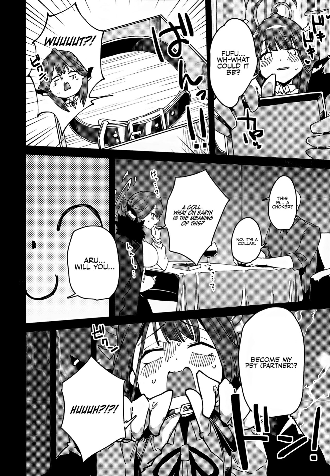 (C102) [Rakuen Tiramisu (Cobo)] Aru-chan Shachou Aigan Doubutsu ni Naru | Boss Aru-chan Becomes a Pet (Blue Archive) [Omega Scans]